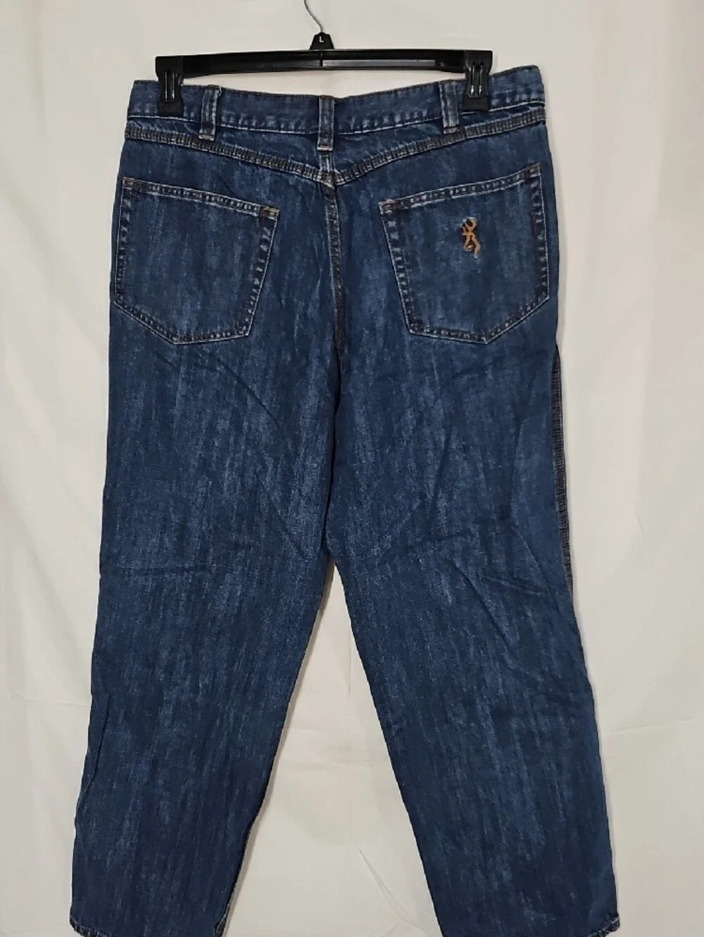 Browning Men's Dark Indigo Relaxed Jeans